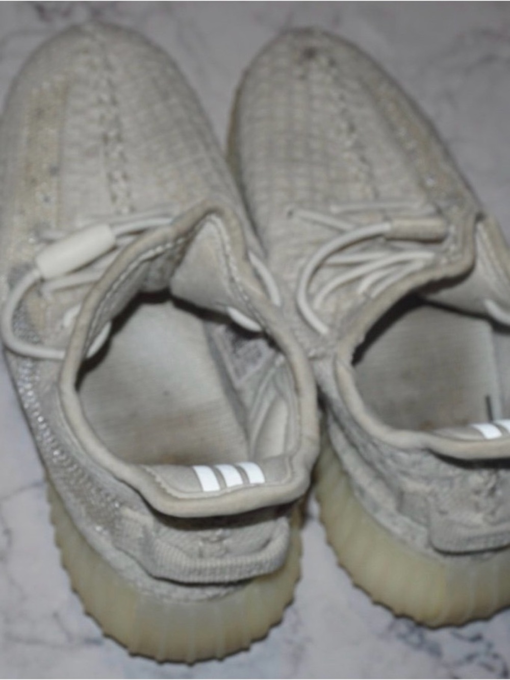 Yeezy 350 Boost V2 Bone White (Kids 13k) - Picture 7 of 11